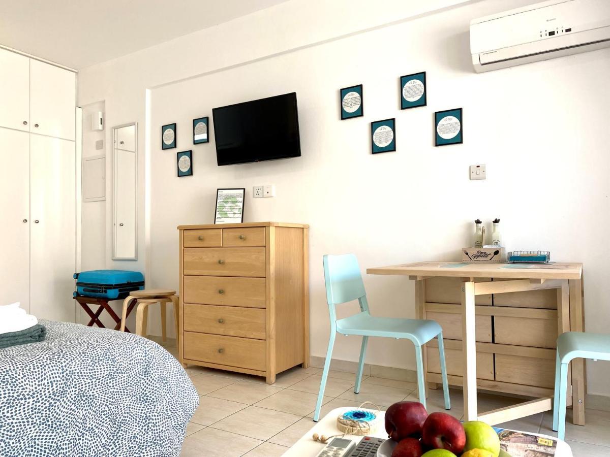 Ev Zin:Cozy, Newly Rennovated, Studio, Swimming Pool B102 Paphos Eksteriør billede