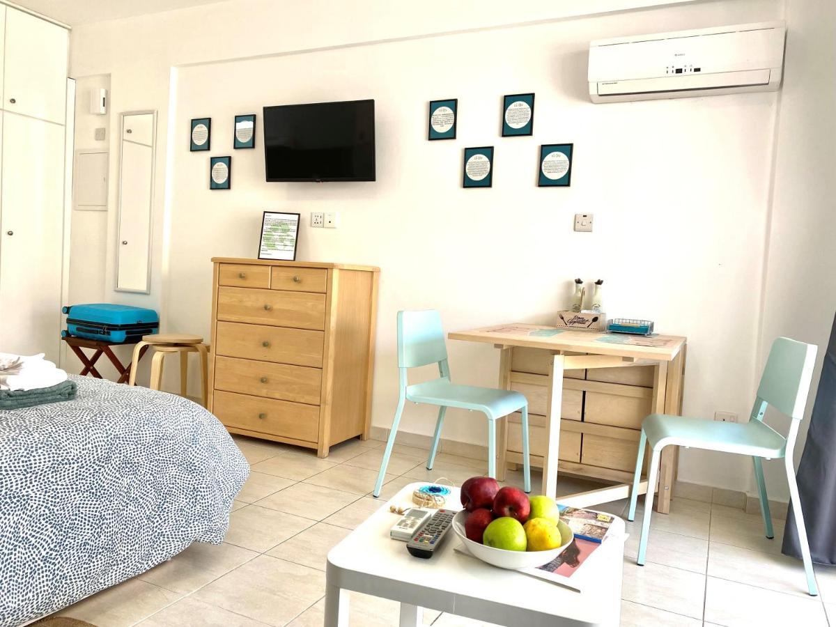 Ev Zin:Cozy, Newly Rennovated, Studio, Swimming Pool B102 Paphos Eksteriør billede